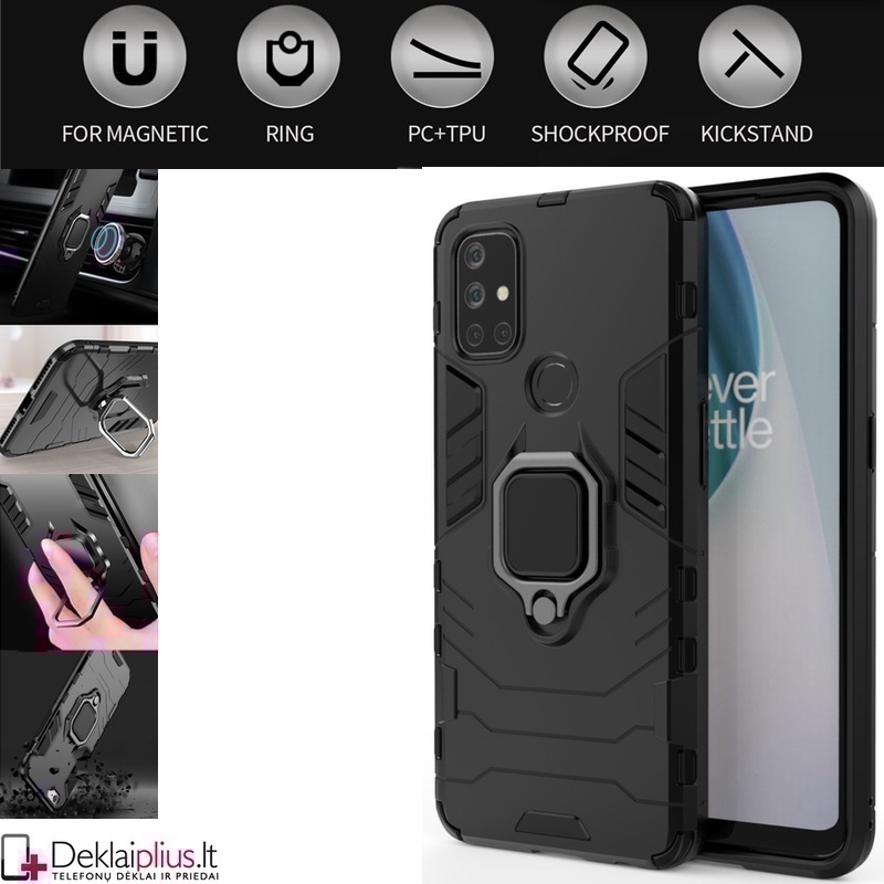 Sustiprintas dėklas 4in1 (Oneplus Nord N10 5G) Sustiprintas dėklas 4in1 (Oneplus Nord N10 5G)